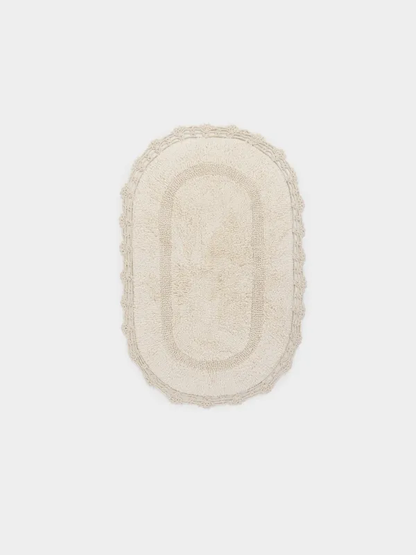 Кілемше, 60x100 см, мақта, кілегей, Шілтер, Knit, image-0