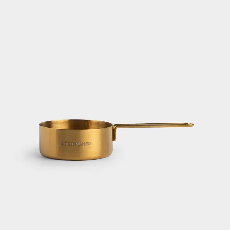 Өлшеуіш қасық, 100 мл, болат, алтын, Device gold