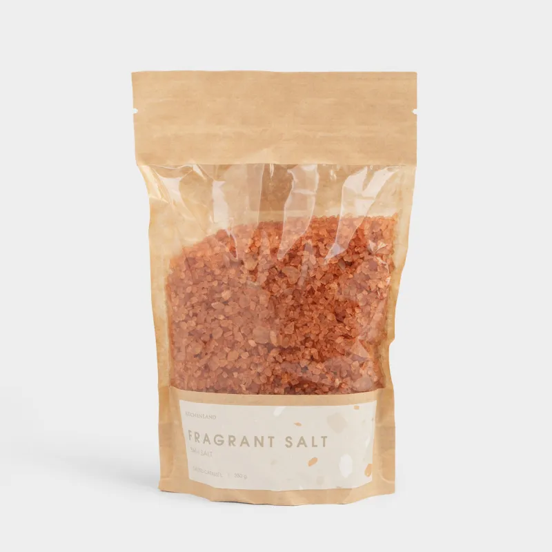 Ваннаға арналған тұз, 350 гр, қоңыр, Экзотикалық жемістер, Fragrant salt