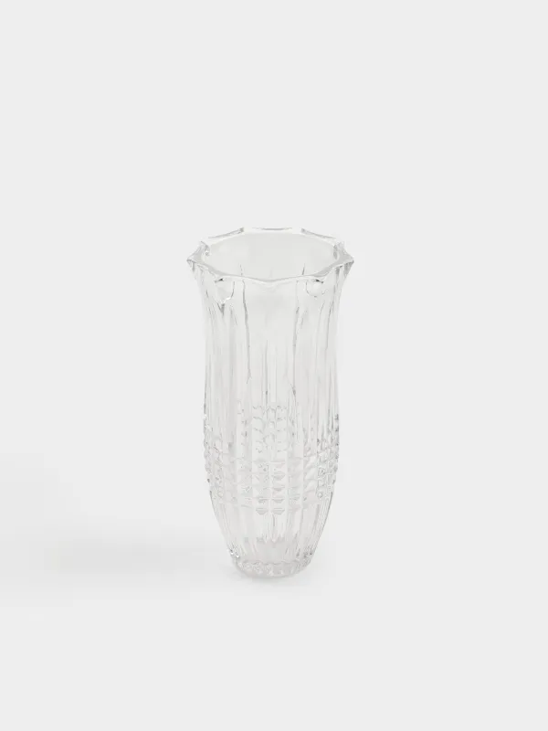 Гүл вазасы, 30 см, шыны, Ribedic, image-1