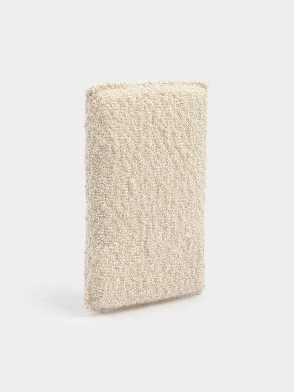 Ыдыс жууға арналған губка, 8х12 см, 2 дана, микрофибра, сарғылт, Clean, image-3