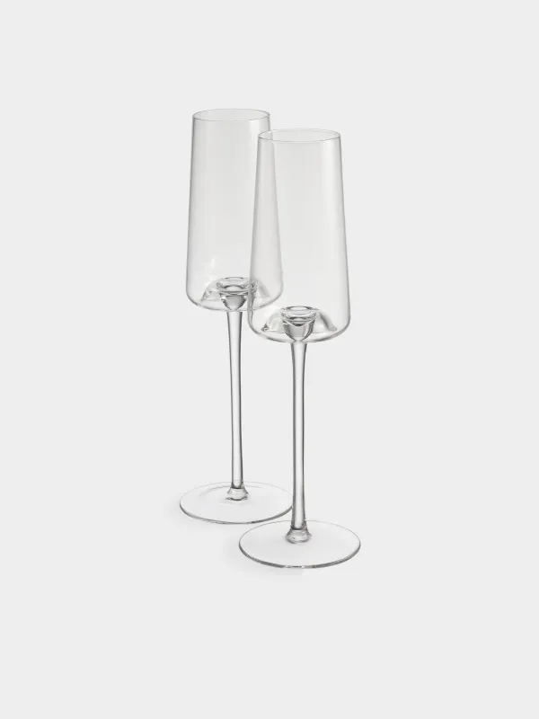 Шампан бокалы, 230 мл, 2 дана, шыны, Savelli, image-1