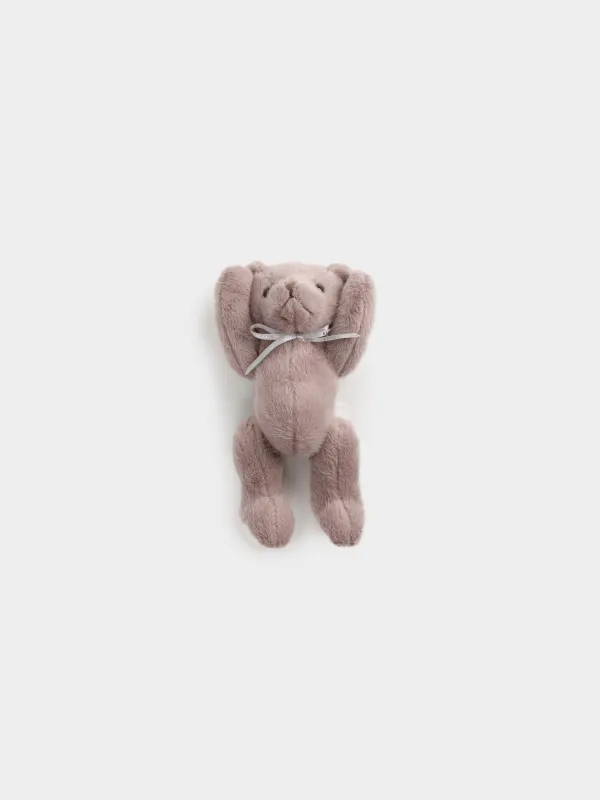 Игрушка, 25 см, мягкая, с подвижными лапами, полиэстер, коричневая, Мишка, Bear, image-5