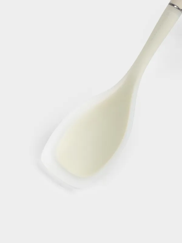 Сервистік қасық, 33 см, силикон/нейлон, сүт түстес, Milk kitchen, image-3