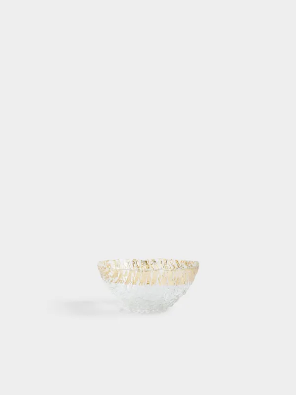 Салат ыдысы, 15х7 см, мл, шыны, алтын түстес, Paradise gold, image-0