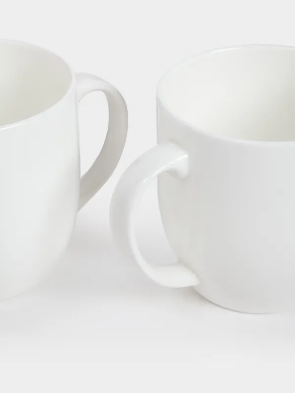Саптыаяқ, 370 мл, 6 дана, фарфор F, ақ, Ideal white, image-2