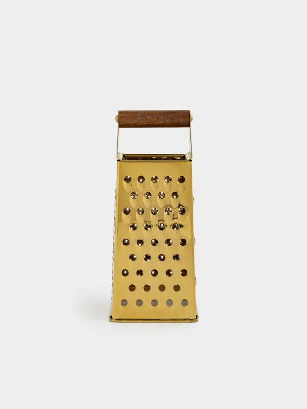 Үккіш, 24 см, төрт қырлы, болат/ағаш, алтын, Classic gold, image-0