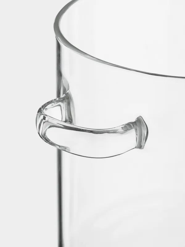 Кәстрөл, 16 см, 2,5 л, қақпағы бар, шыны B, Clear, image-2