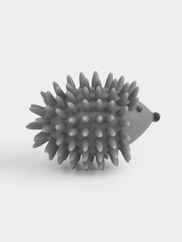 Шарик для стирки, 9 см, ПВХ, серый, Ежик, Washing ball, image-2