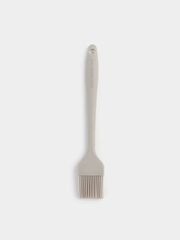 Пісіру щеткасы, 21 см, силикон/нейлон, сарғылт, Benefit, image-0