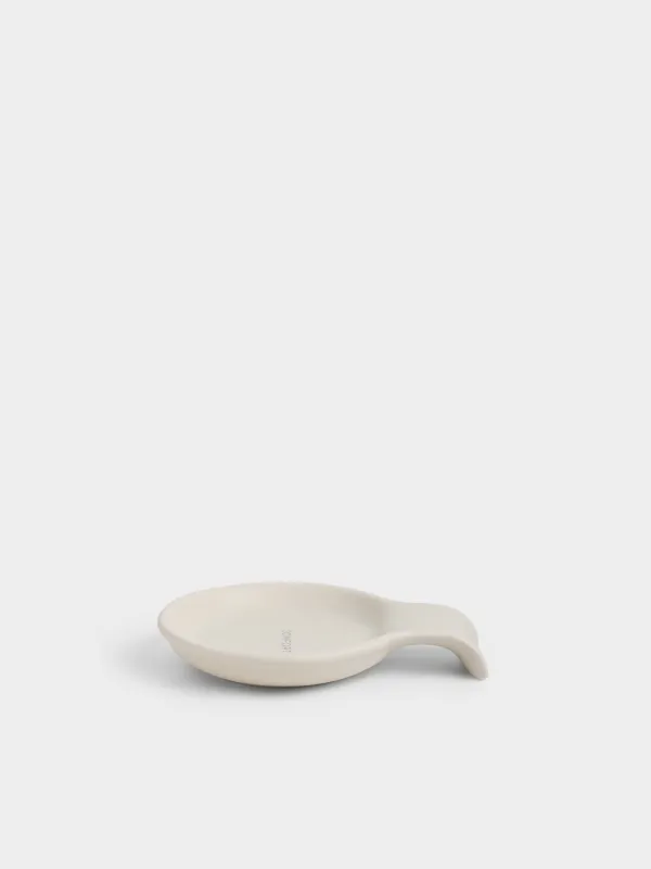 Қасық тұғыры, 16 см, керамика, сүт түстес, Milk kitchen, image-3