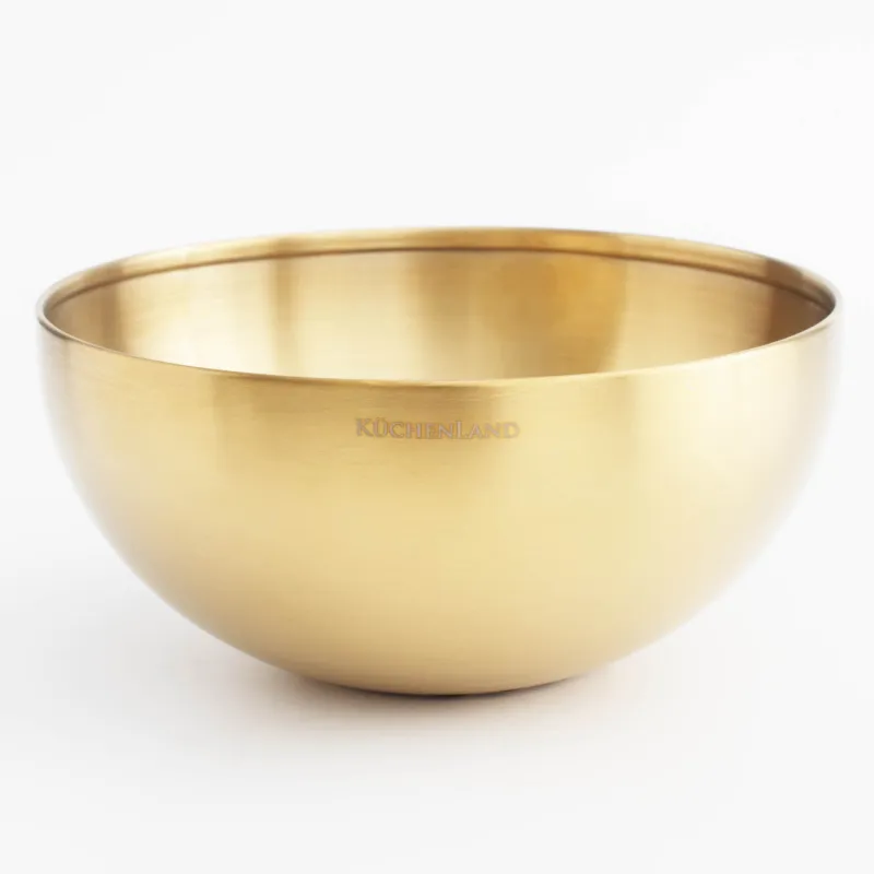 Терең ыдыс, 1,8 л, болат, алтын, Classic gold