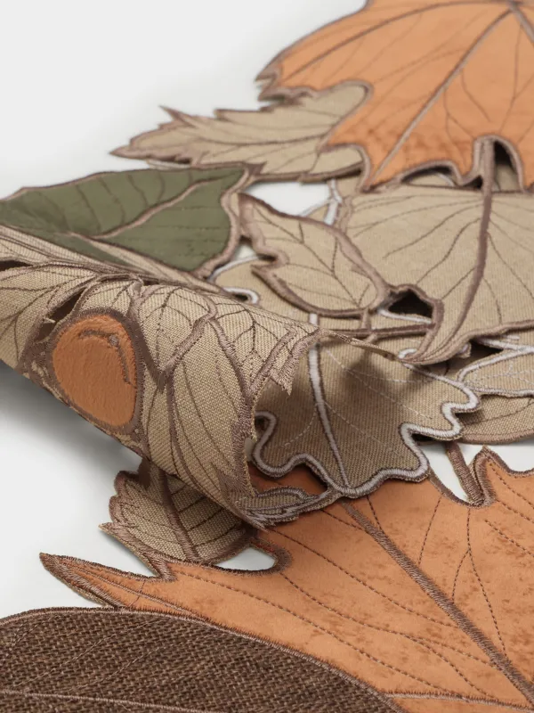 Дорожка настольная, песочная, Autumn leaf, image-1