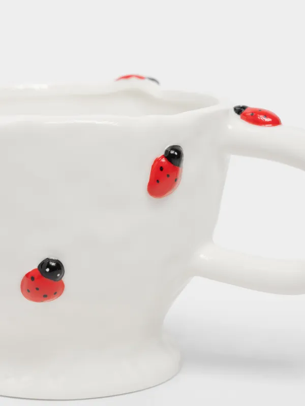 Саптыаяқ, 400 мл, фарфор Р, ақ, Қанқыз, Ladybirds, image-2