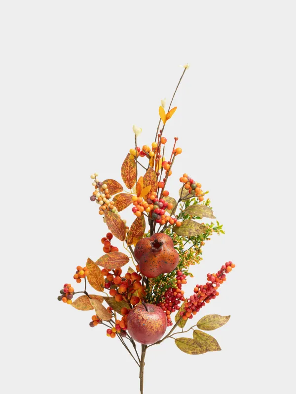 Сәндік бұтақ, 91 см, пенопласт/полиэстер, Күзгі егін, Forest symphony decor, image-1