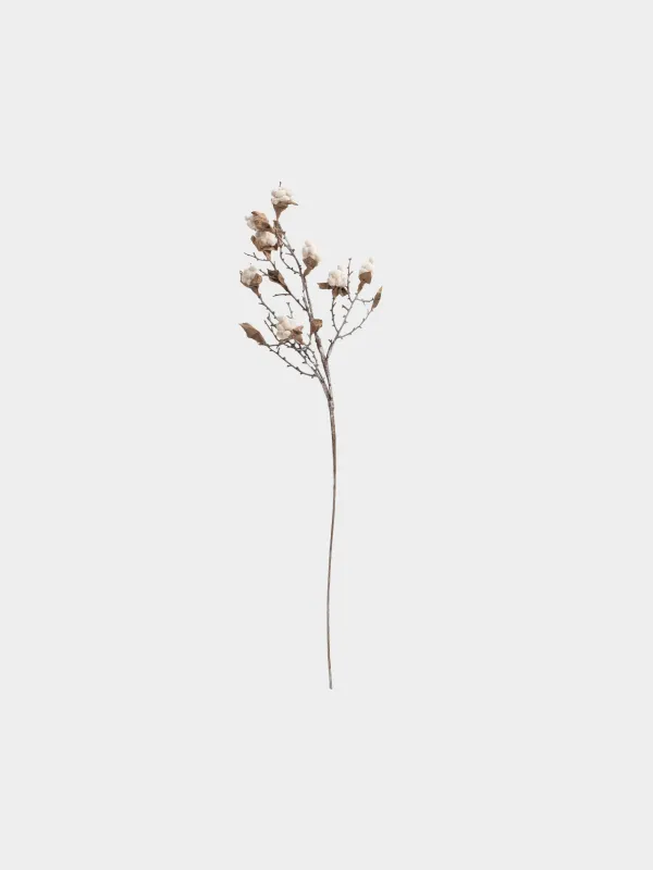 Сәндік бұтақ, 97 см, қағаз/полиэстер, Мақта, Flower garden, image-0