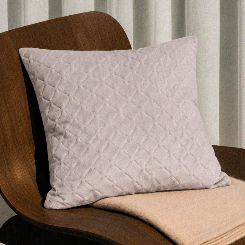 Подушка декоративная, 45х45 см, стеганая, Ромбы, Sewing