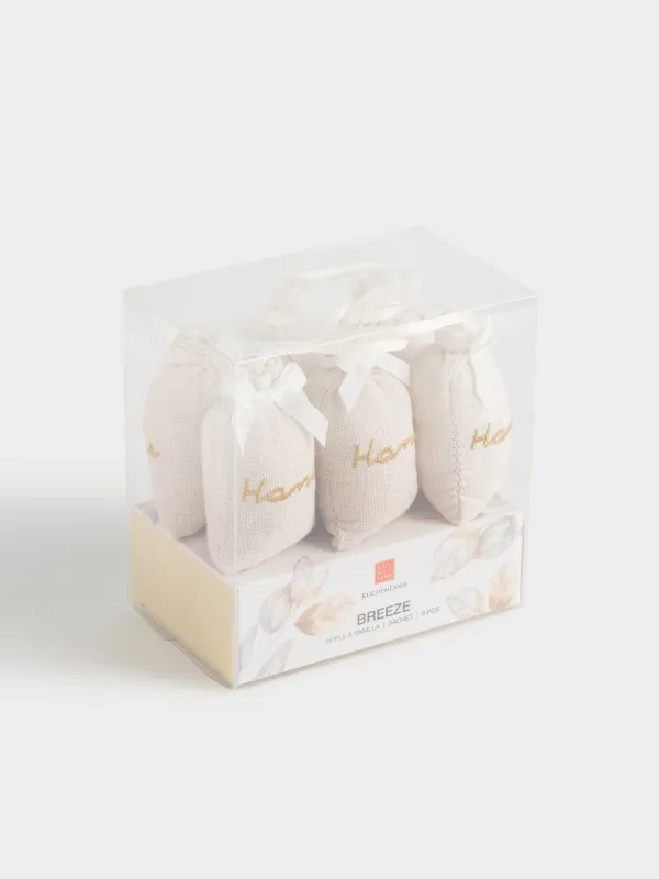 Саше ароматическое, 7х5 см, 6 шт, Apple & Vanilla, Breeze, image-2