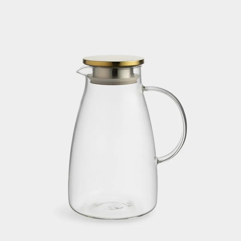 Құмыра, 2 л, сүзгі қақпағы бар, шыны Б/болат, алтын, Classic gold