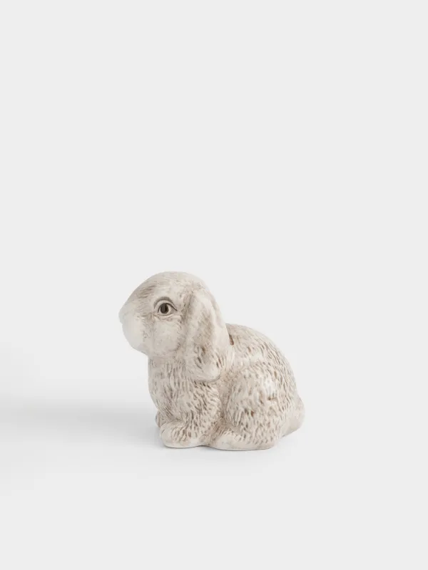 Мүсінше, 7 см, керамика, қоңыр, Қоян, Easter lace, image-0