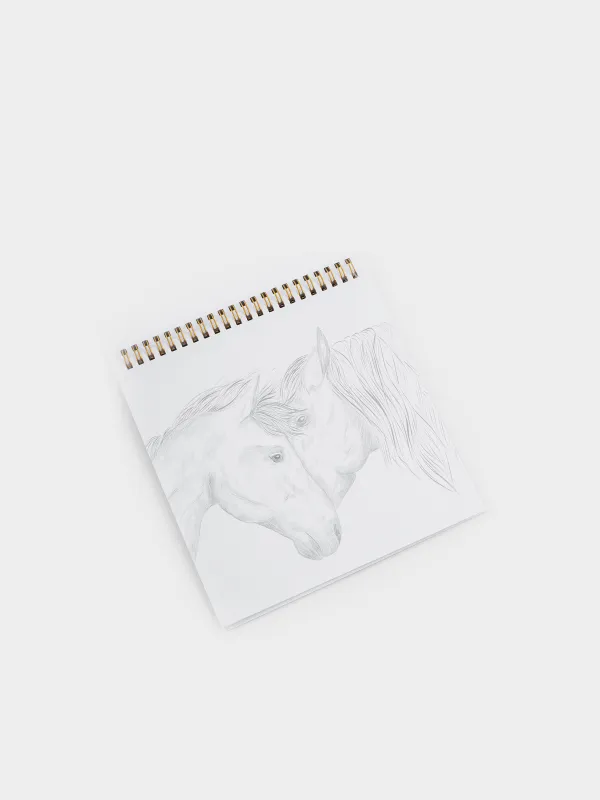 Альбом для раскрашивания, 21х21 см, 24 листа, на кольцах, Животные, Draw creative, image-2