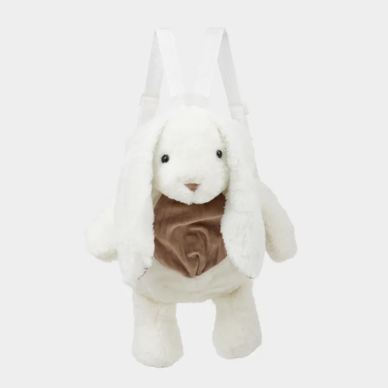 Рюкзак, 45х25 см, полиэстер, ақ, Қоян, Rabbit