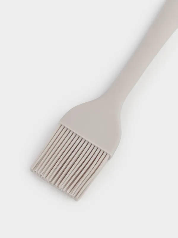 Кисть кулинарная, 26 см, силикон, бежевая, Benefit, image-3