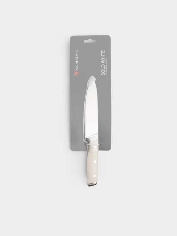 Нож для нарезки, белый, Solo white, image-3
