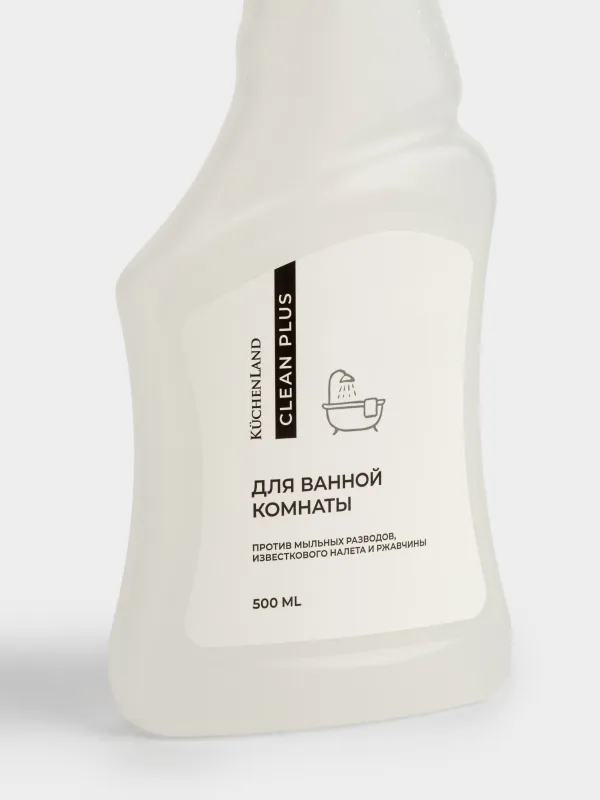 Дәретхана мен жуынатын бөлмеге арналған жуғыш зат, 500 мл, Clean plus, image-1
