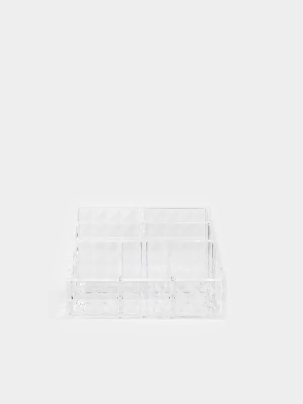 Органайзер для косметики, 15х10 см, 7 отд, пластик, Kandy, image-1