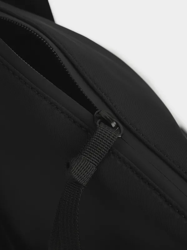 Спорттық сөмке, 45х29х16 см, сабы және иық бауы бар, нейлон, қара, Force sport, image-0