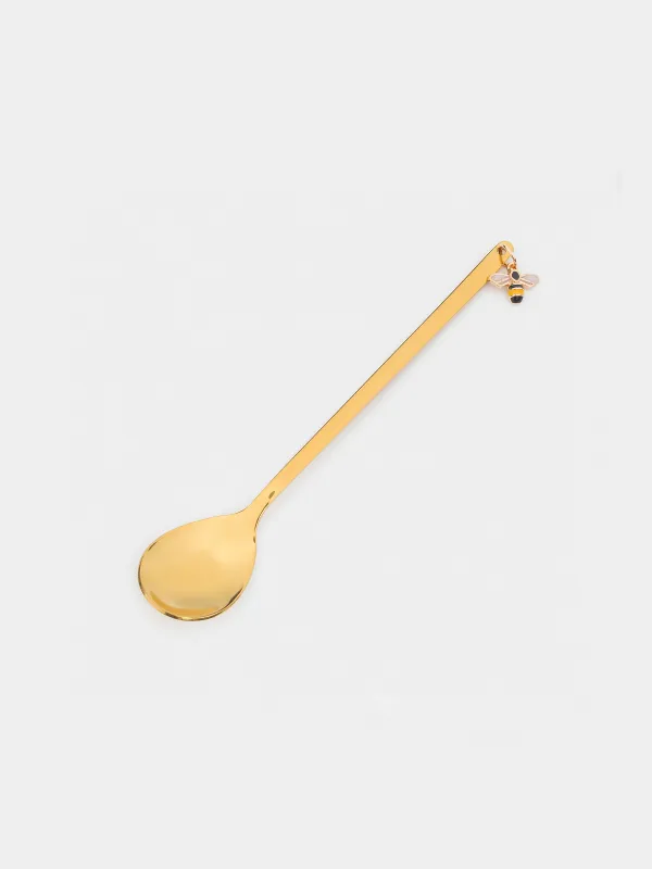 Десерт қасығы, 14 см, 2 дана, болат, алтын, Ара, Honey, image-2