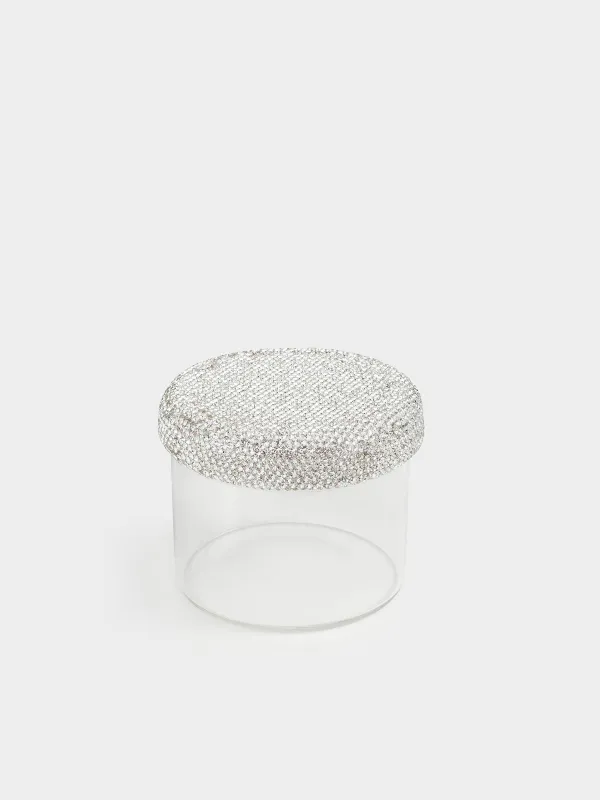 Сақтауға арналған ыдыс, 10х9 см, 450 мл, шыны Б/страздар, Crystal decor, image-1