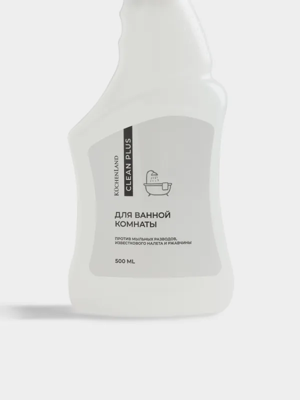 Средство моющее для туалета и ванной комнаты, 500 мл, Clean plus, image-0