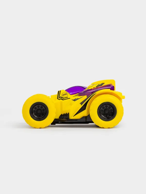 Ойыншық, 12х5 см, пластик, сары, Көлік, Kids cars, image-2