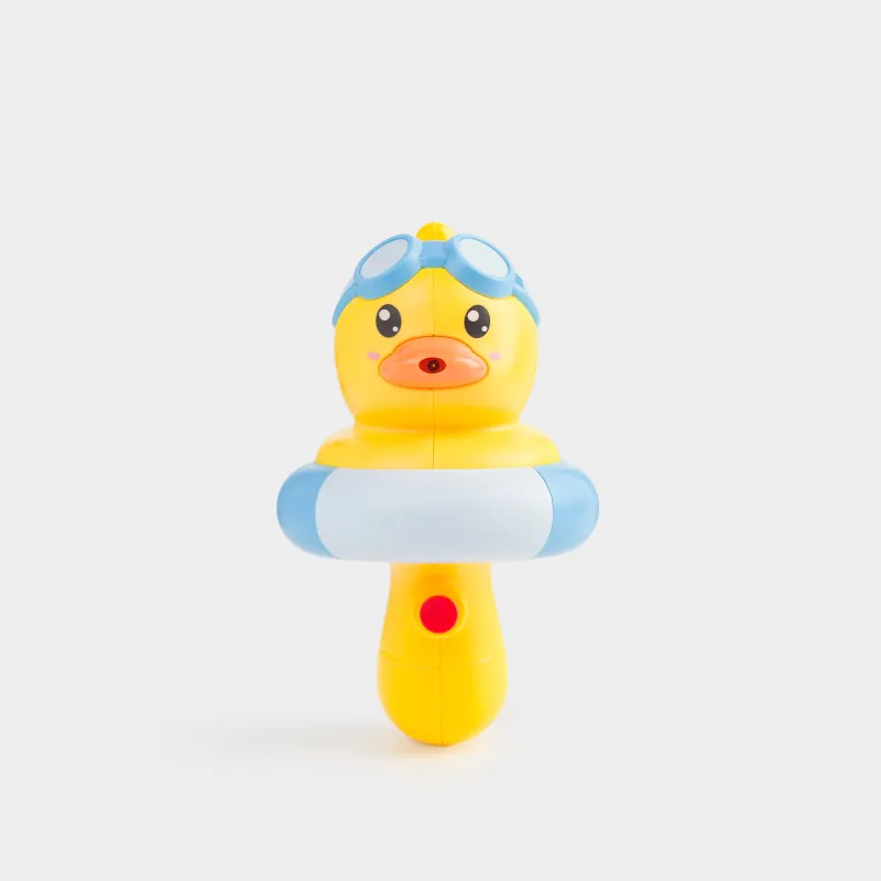 Су тапаншасы, 19 см, пластик, сары, Шеңбердегі үйрек, Duck yellow