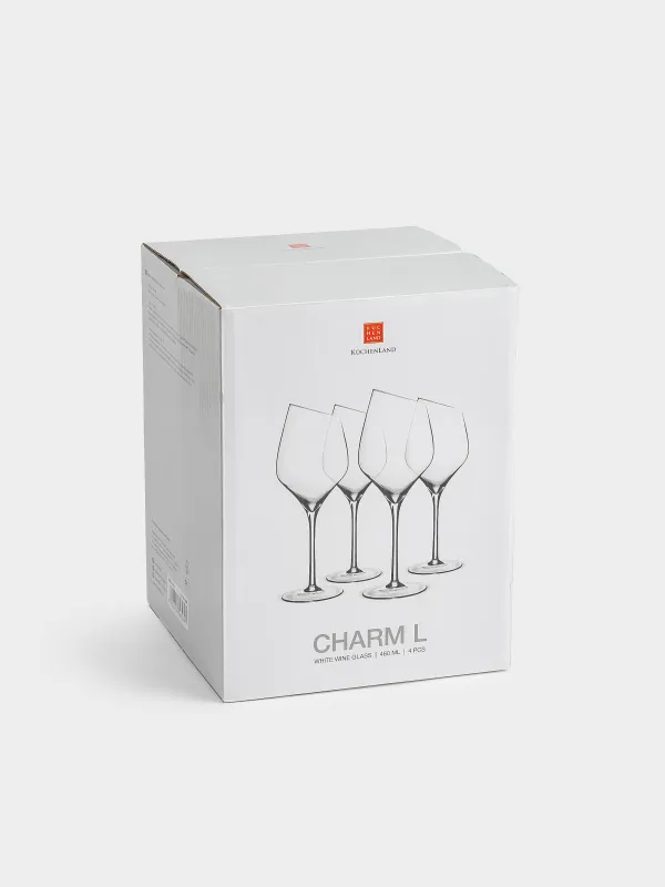 Ақ шарапқа арналған бокал, 460 мл, 4 дана, Charm L, image-7