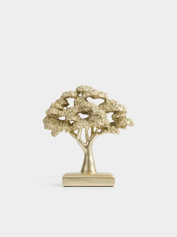 Статуэтка, 20 см, Бонсай, Wood gold, image-0