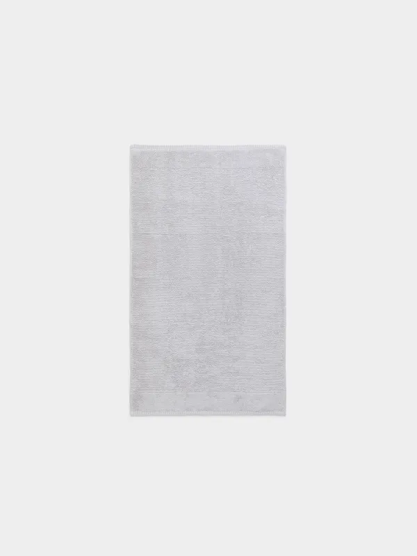 Сүлгі, 50х90 см, мақта, ашық сұр, Terry cotton, image-1