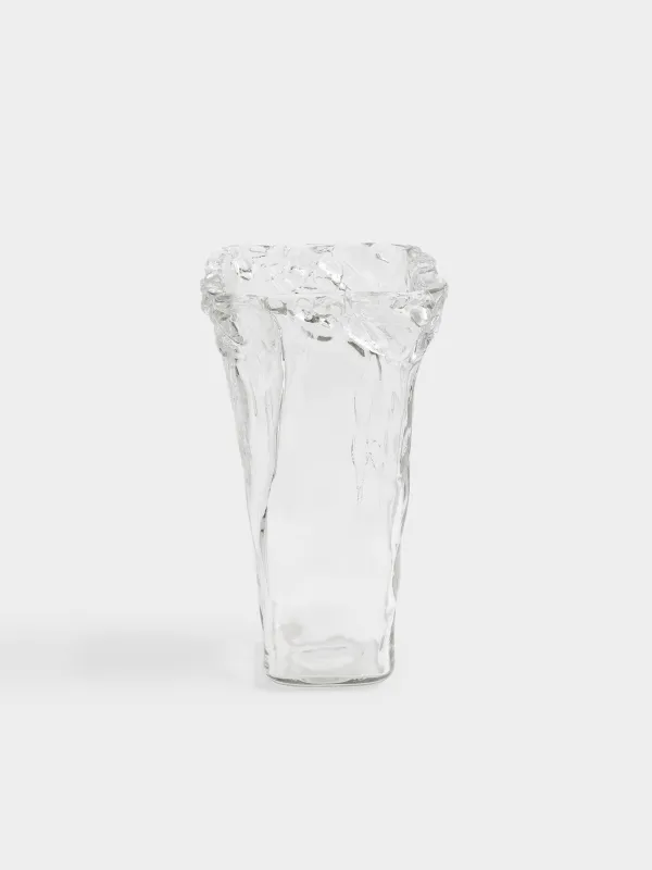 Гүл вазасы, 30 см, шыны, Frozen surge, image-0