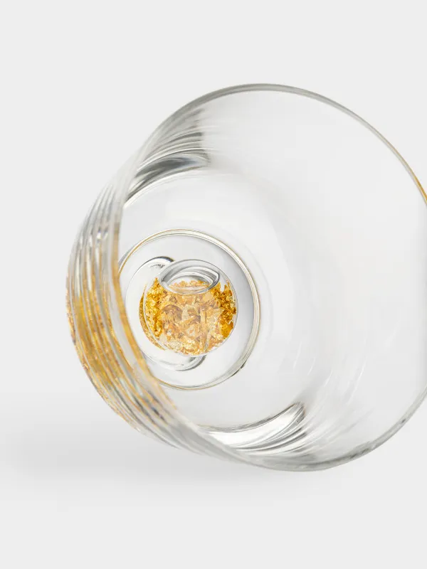 Араққа арналған десте, 100 мл, 2 дана, шыны, Кәріптас шар, Trefoil, image-3