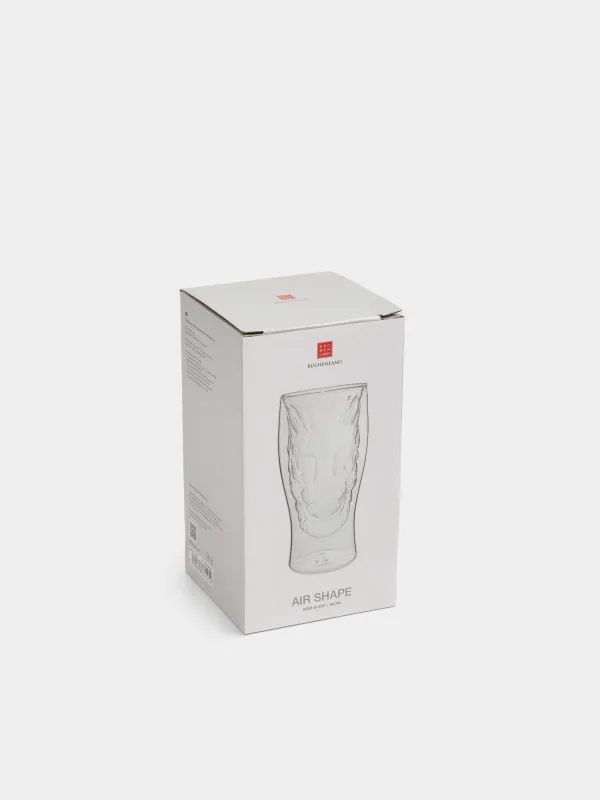 Сыра стақаны, см, 300 мл, шыны Б, Арыстан, Air shape, image-3