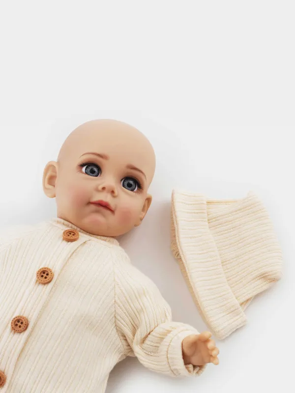 Кукла, 35 см, музыкальная, ПВХ, Пупс в одежде, Childhood, image-1