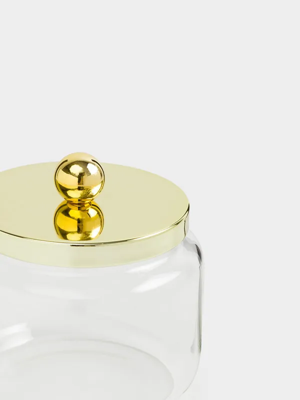 Емкость для хранения, 300 мл, Classic gold, image-1