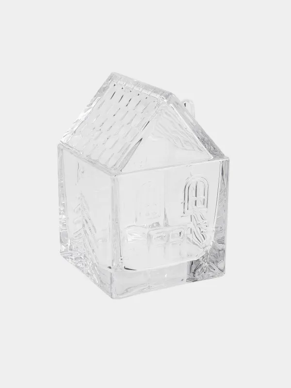 Сақтауға арналған ыдыс, 17х11 см, 800 мл, шыны, Үй, House shape, image-3