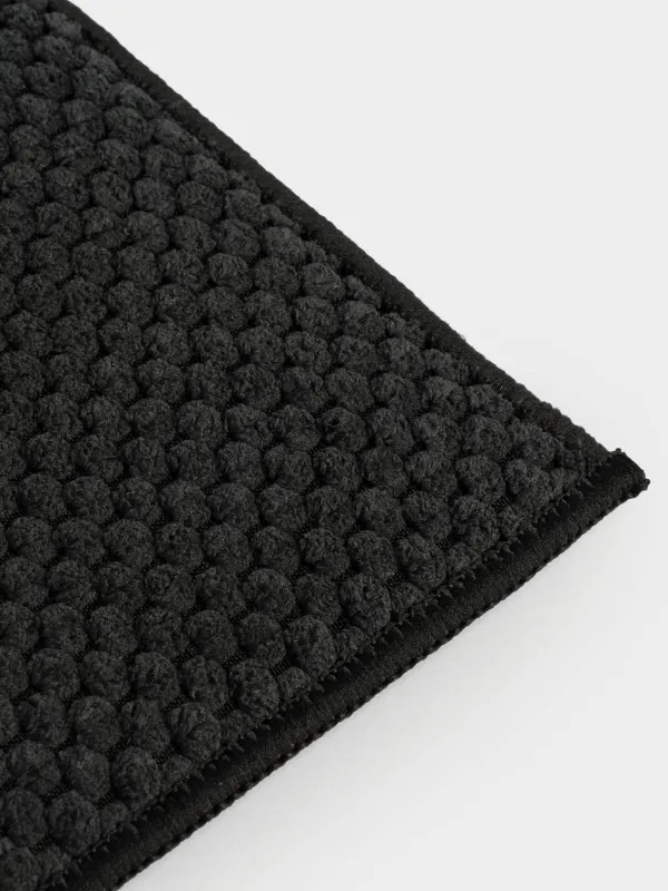 Ыдыстарды кептіруге арналған төсеніш, 30х38 см, микрофибра, қара, Black clean, image-1