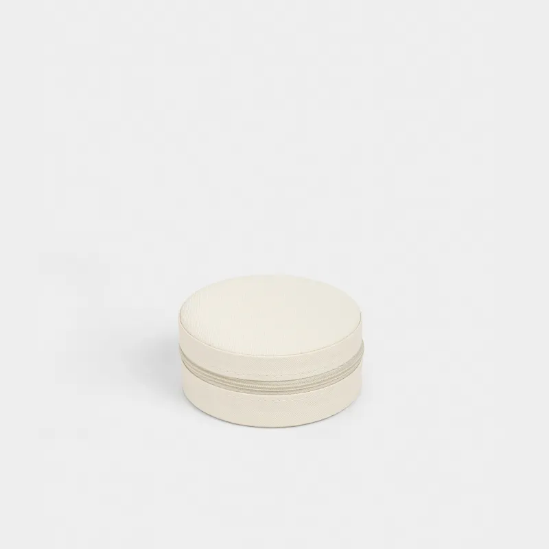 Зергерлік қобдиша, 9х5 см, жасанды былғары, сүтті, Premiere small