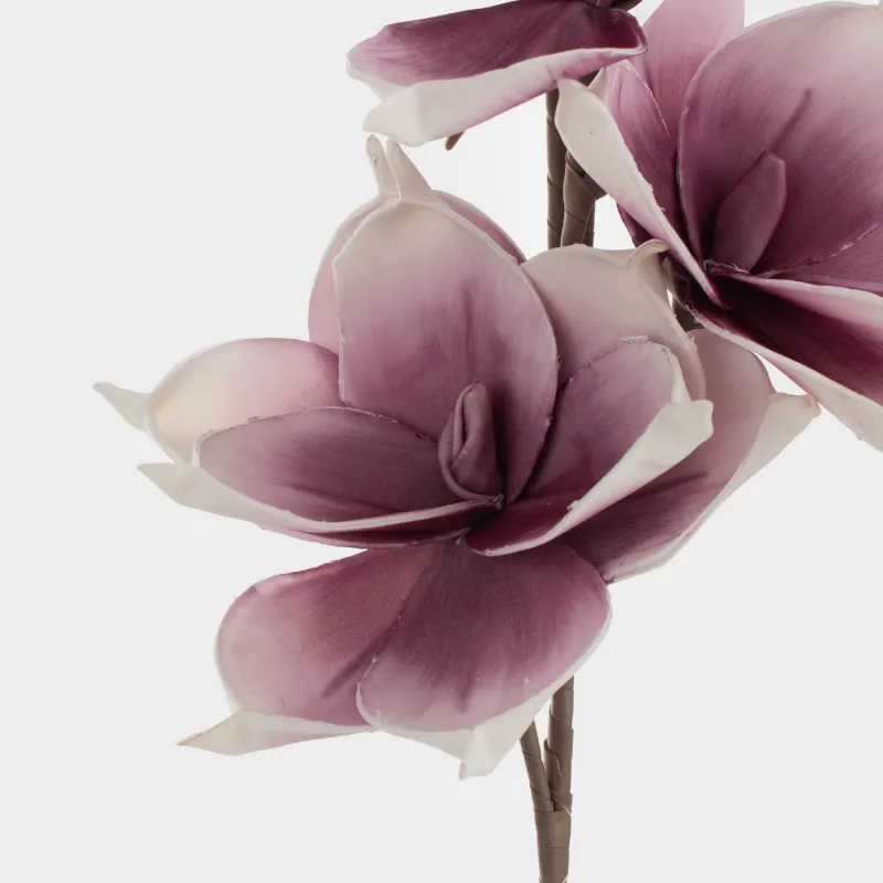 Ветка декоративная, 91 см, Белая магнолия, Magnolia, image-2
