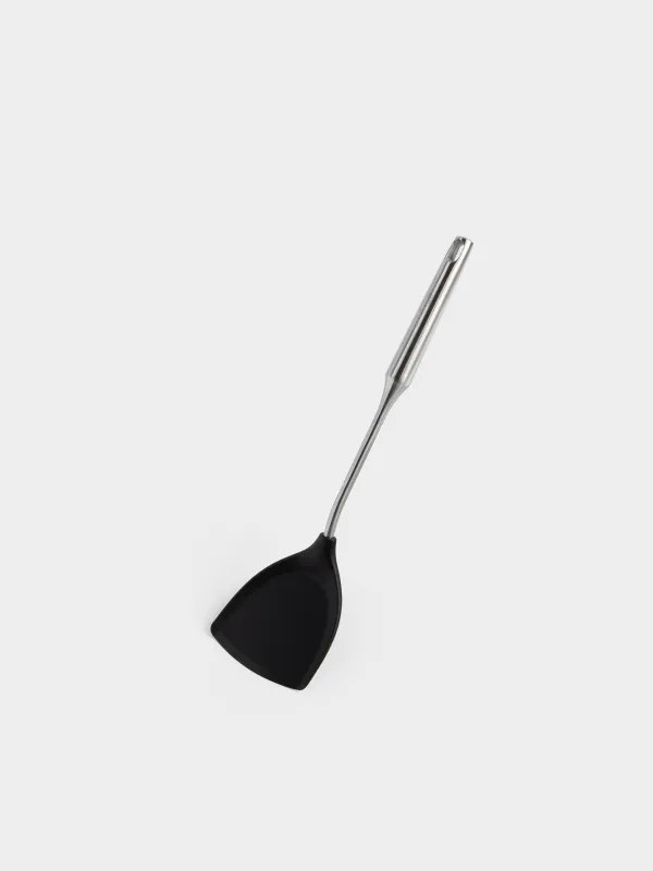 Қалақ, 38 см, силикон/болат, қара, Nova black, image-2
