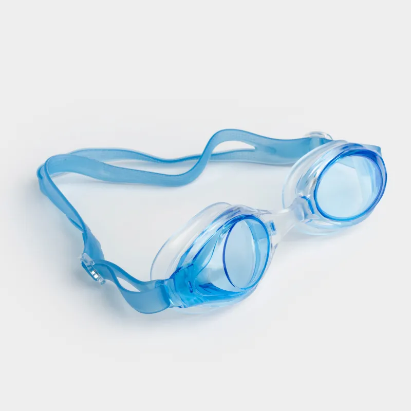 Жүзуге арналған көзілдірік, қорапта, пластик/резеңке, көк, Swim, image-3